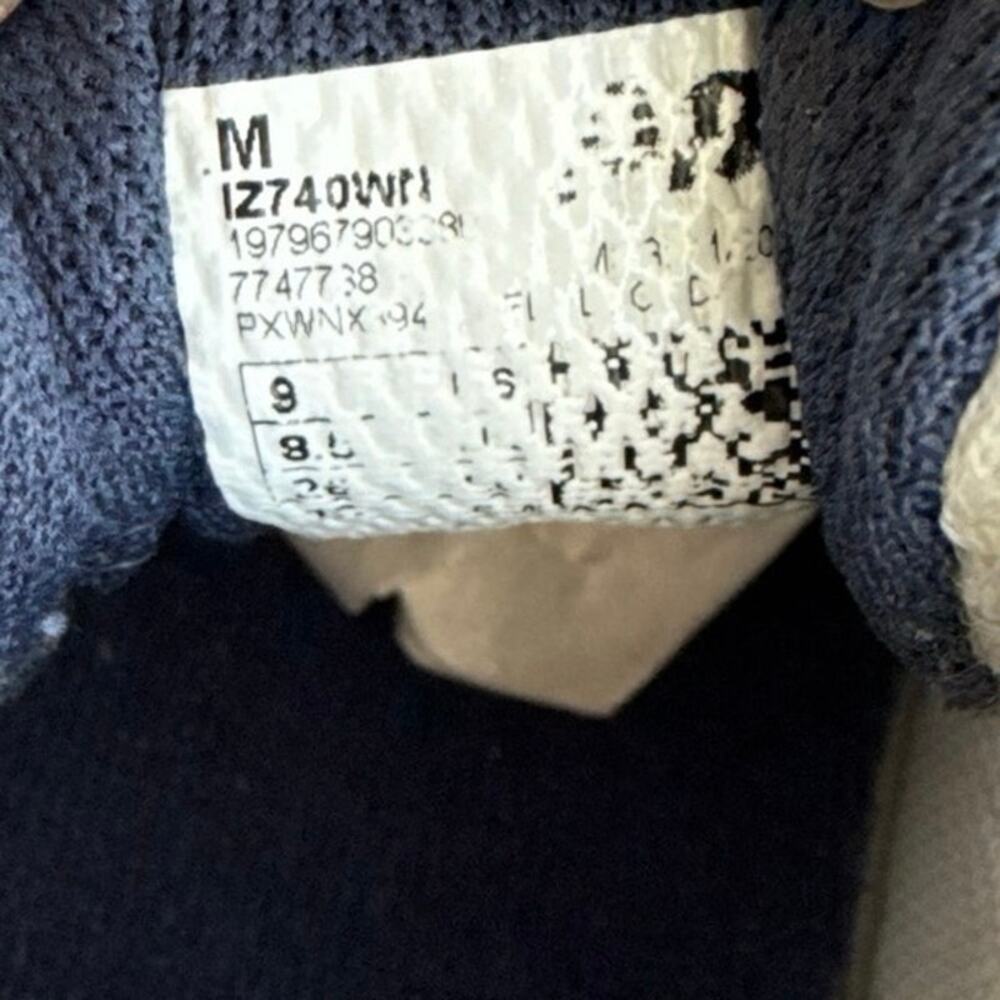New Balance 740 Bungee Navy/Silver/White Toddler Sneakers- SZ 9 C - Picture 13 of 13